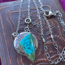 Load image into Gallery viewer, Turquoise Talon Necklace
