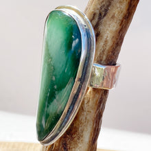 Load image into Gallery viewer, Greenstone Glow Variscite Ring
