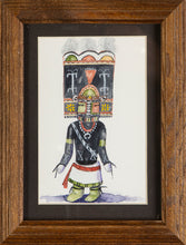 Load image into Gallery viewer, Watercolor Kachina 2
